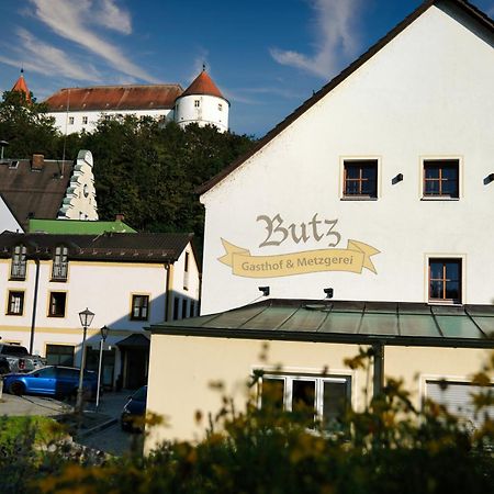 Hotel "Beim Butz" Worth an der Donau Exterior foto